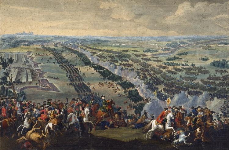 Pierre-Denis Martin Battle of Poltava china oil painting image